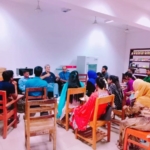 ectures and students meeting at Hajee Mohammad Danesh Science & Technology University
